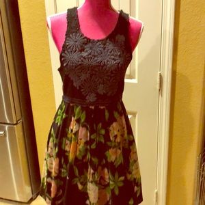 Navy dress with pockets